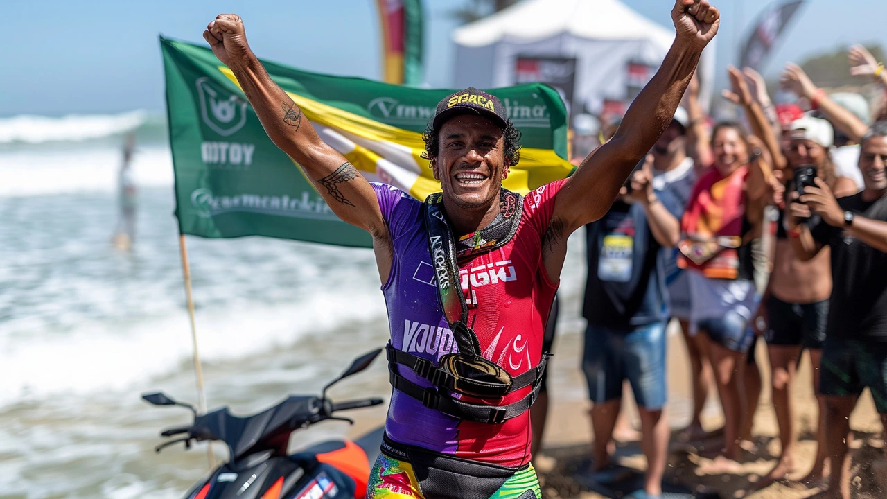 Italo Ferreira brilha no Rio Pro e avança no circuito mundial de surfe