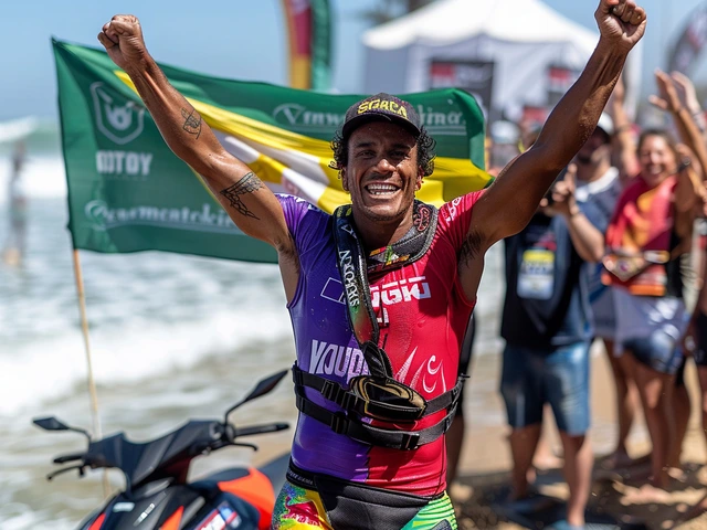 Italo Ferreira brilha no Rio Pro e avança no circuito mundial de surfe