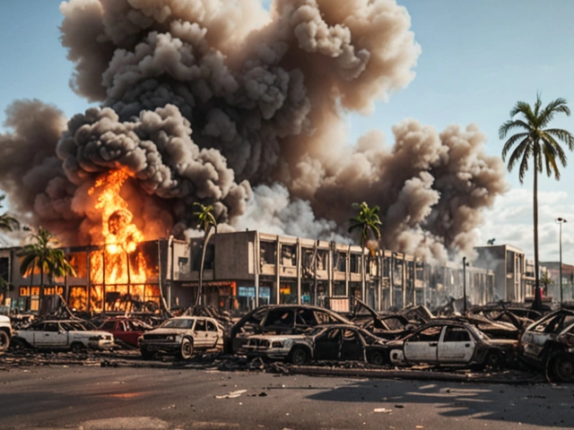Incêndio Devastador Destrói Shopping Popular em Cuiabá: Um Golpe nas Finanças e na Comunidade
