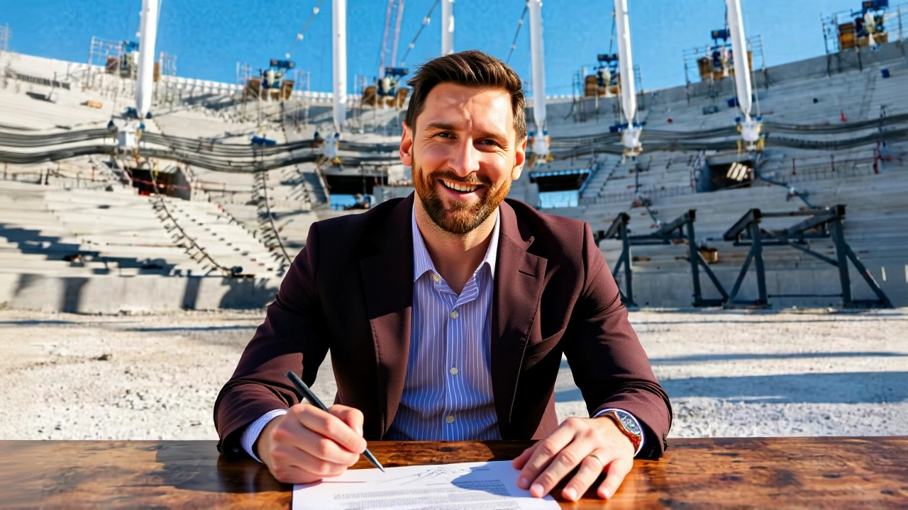 Messi assina contrato até 2028 e garante presença no Miami Freedom Park