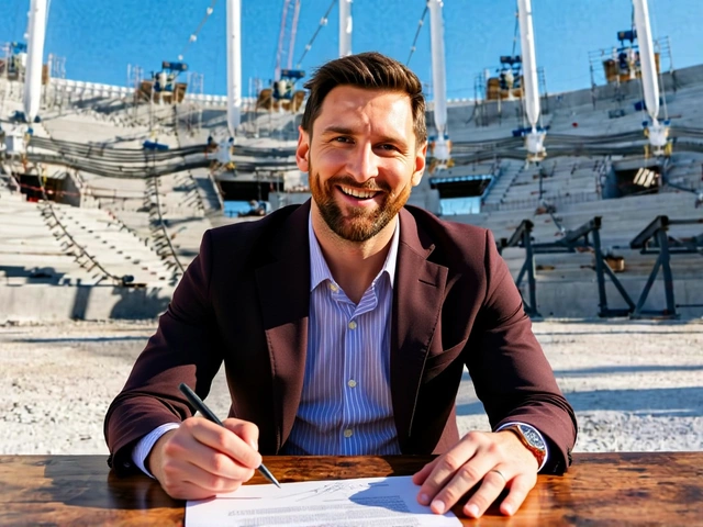 Messi assina contrato até 2028 e garante presença no Miami Freedom Park