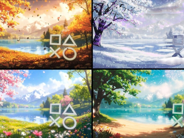 PS5 recibe actualización con fondo dinámico estacional y widget de estadísticas de juego